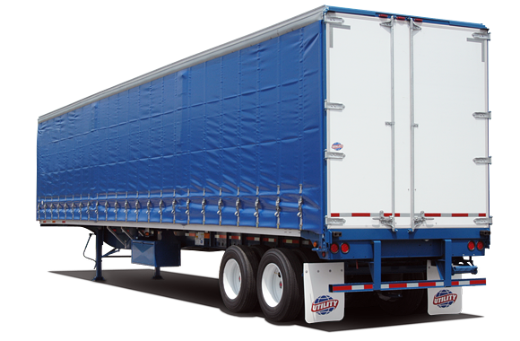 Used trailers on lot