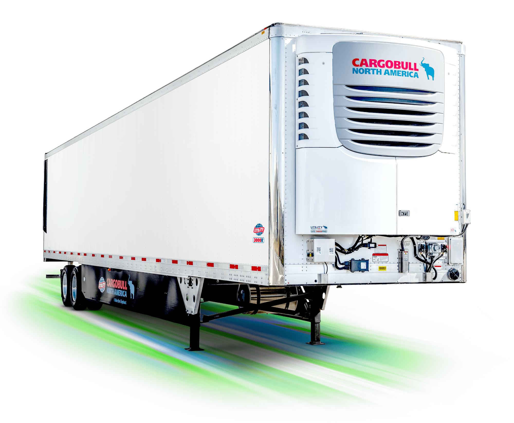 Cargobull TRU on a Utility 3000R reefer
